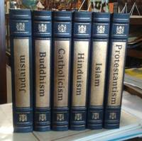 image of Buddhism, Catholicism, Hinduism, Islam, Judaism and Protestantism The World's Great Religions 6 Volumes Leatherbound Easton Press