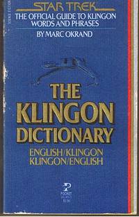 STAR TREK - THE KLINGON DICTIONARY