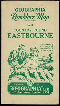image of Geographia Ramblers' Map No. 8: Country Round Eastbourne