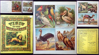 Visit to the Menagerie, Aunt Louisa's Big Picture Series