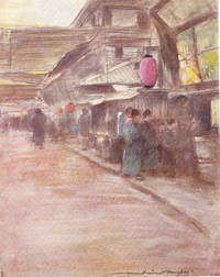 cover of Original 1905 Print "Apricot-Blossom Street" from Japan a Record in Colour
