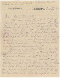 A Unique Letter of a WWI German Soldier to an American Woman