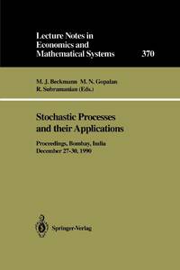 Stochastic Processes and their Applications : Proceedings of the Symposium held in honour of...
