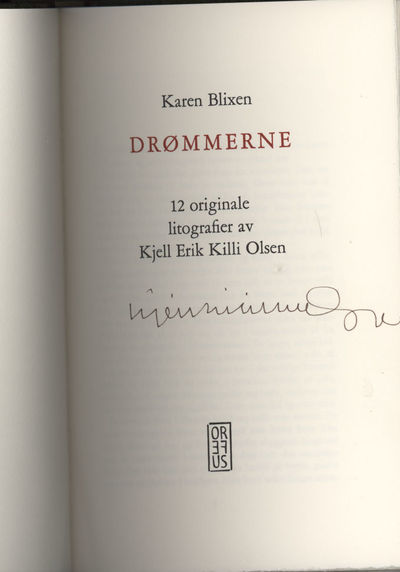 Drømmerne. 12 originale litografier av Kjell Erik Killi Olsen (photo 2)