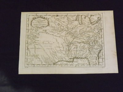Carte de Louisane et Pays Voisins Pour sevir a I' Historie Generale des Voyages.