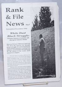 image of Rank and File News. No. 7 (November/December 1992)