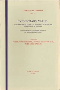 Evidentiary Value. Philosophical, Judicial and…