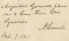 President Abraham Lincoln Wants a Unionist Kentucky Congressman to See the Army Adjutant General, Likely to Discuss Kentucky's Military's Role in the War