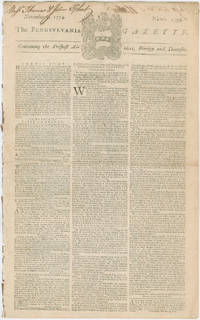 Continental Congress Address to the Inhabitants of the Colonies Urging Unity Against British Tyranny, and their Separate Letter to the Inhabitants of Quebec