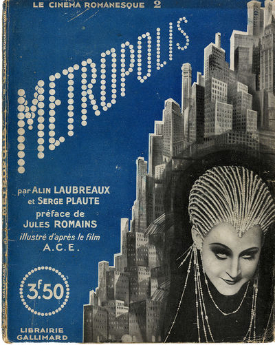 METROPOLIS (1928) French book