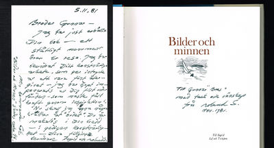 Bilder och minnen.