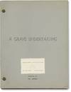 A Grave Undertaking (Original screenplay for an unproduced film)
