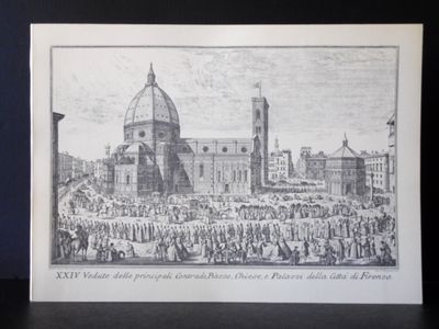 Vedute di Firenze. XXIV Vedute delle Principali Contrade, Piazze, Chiese, e Palazzi delle Città di Firenze