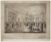Illustrator Frank Leslie Publishes Fanciful Grand Reception of Civil War Notables as a Subscription Premium