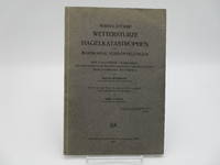 WirbelstÃ¼rme, WetterstÃ¼rze, Hagelkatastrophen Und Marskanal-Verdoppelungen - Eine Auszugsweise TeilerklÃ¤rung aus dem einheitlich durchgearbeiteten Grundgedanken eines Kosmischen Neptunismus. by HÃ¶rbiger, Hanns - 1913