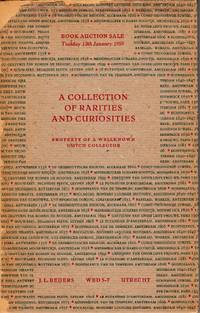 cover of Dutch Popular Literature, the collection of M. Buisman (1891-1986) & A Collection of Rarities and Curiosities, property of a well-known Dutch collector (J.C. Versnel)