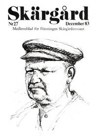 Skärgård. Nr 27. December 83. Medlemsblad för…