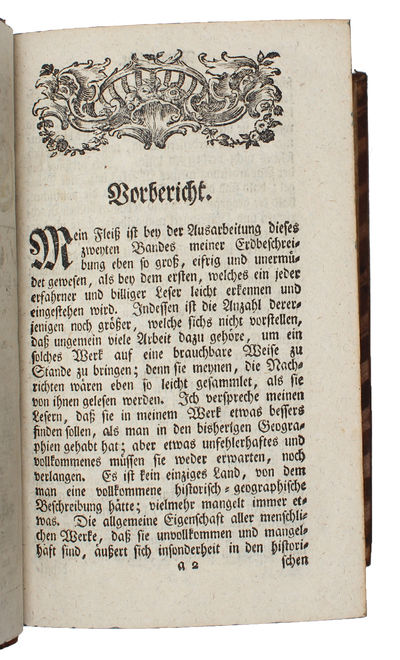 Neue Erdbeschreibung. Ersten Theil, welcher Dänemark, Norwegen, Schweden und das russische Reich, Preussen, Polen, Ungarn, und die europäischen Türken enthält (+) Neue Erdbeschreibung Zweynter Theil, welcher, Portugal, Spanien, Frankreich, Italien u... (photo 5)