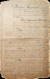 1795 Contract between Merchant John Godfried Wachsmuth and US Treasury Secretary Oliver Wolcott Jr., Arranging a Large Sale of Goods through a Prominent Amsterdam Banking Firm