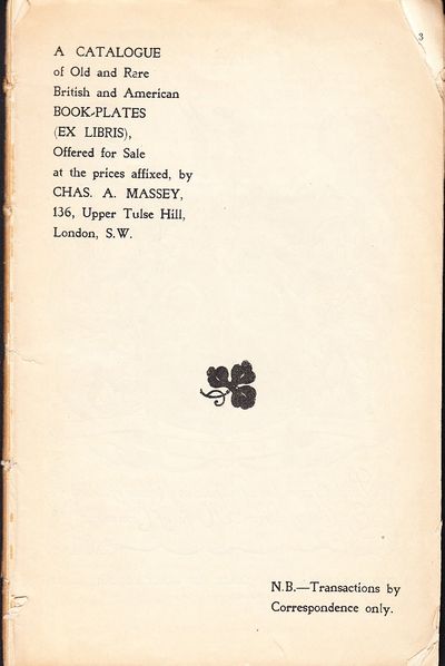 A catalogue of old and rare British and American…