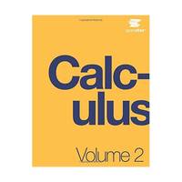 Calculus Volume 2 by OpenStax (paperback version)