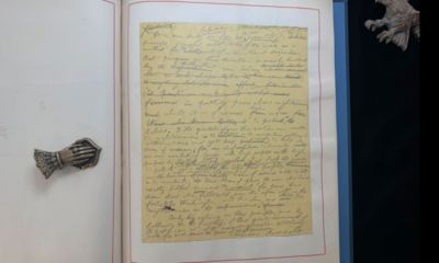 Theodore Roosevelt's Original Manuscript of his Great 1911 ""Peace of Righteousness"" Work: ""The true lovers of peace... have been those who followed, even though afar off, in the footsteps of Washington and Lincoln.""