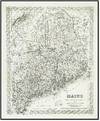 'Maine' [1887 G.W. & C.B. Colton Map - Railroad & Canal Infrastructure]