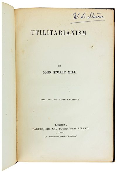 Utilitarianism; (photo 1)