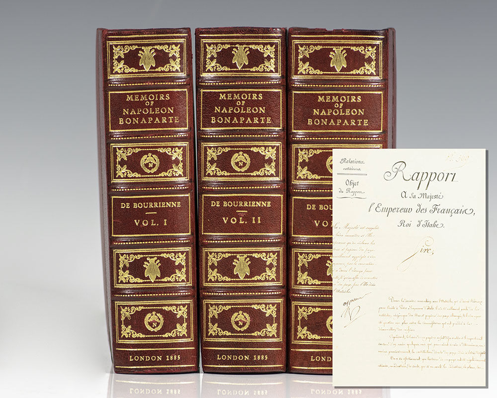 Memoirs of Napoleon Bonaparte. by Fauvelet. [Napoleon] de Bourrienne