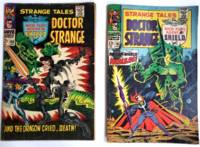 MARVEL COMICS SILVER AGE STRANGE TALES Dr. STRANGE No.162 &163 - STERANKO