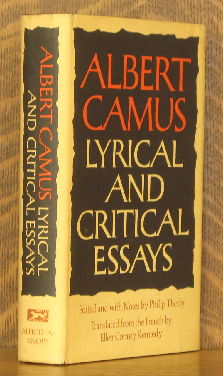 Lyrical and Critical Essays