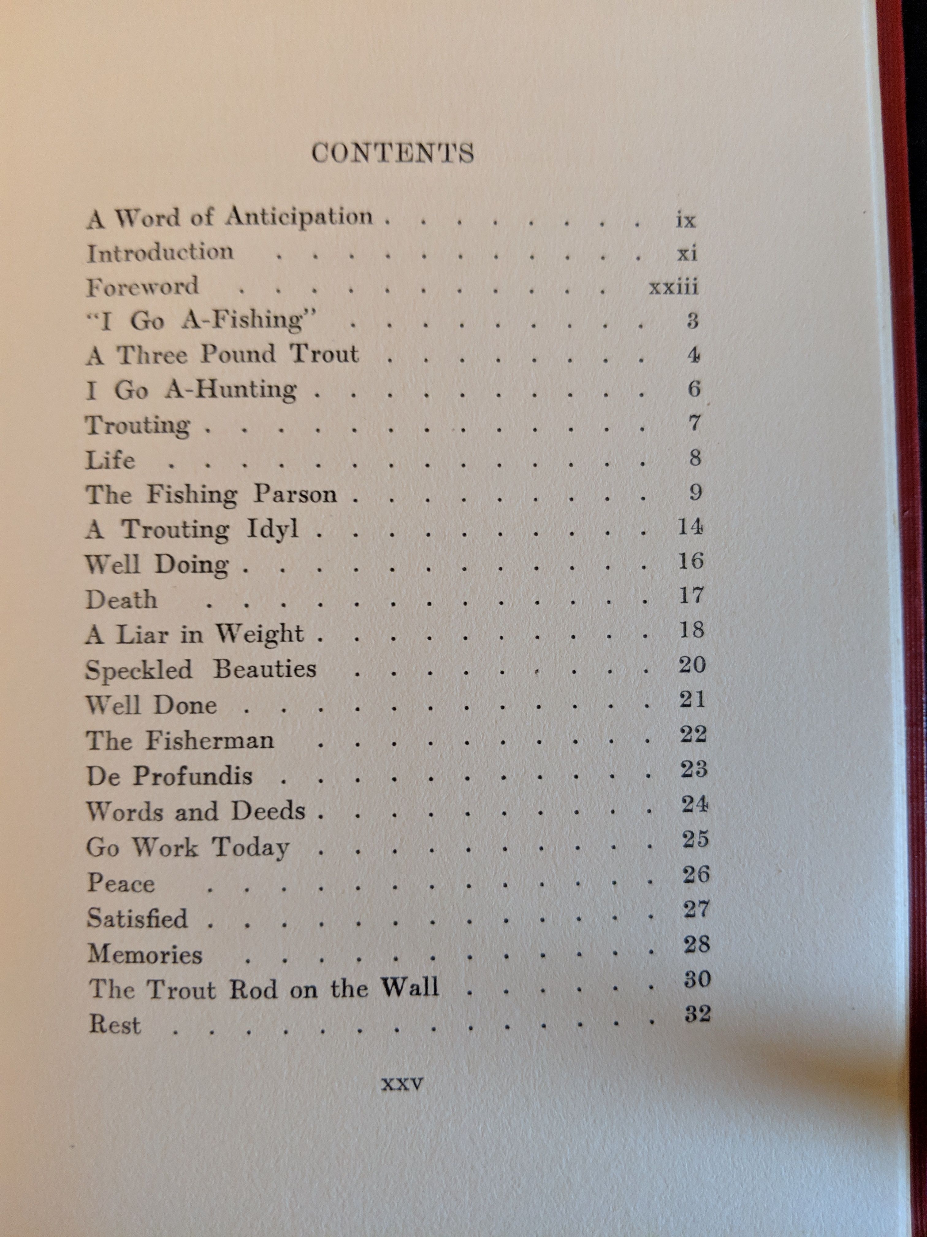 SPECKLED TROUT FISHING LINES AND OTHER VERSE; LIMITED EDITION 219 OF