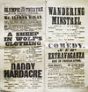 A Wolf in Sheeps Clothing...Daddy Hardacre...To Conclude with The Farce The Wandering Minstrel
