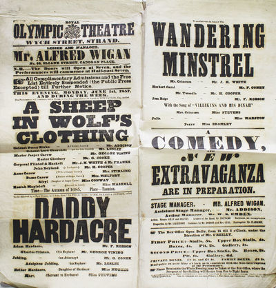 A Wolf in Sheeps Clothing...Daddy Hardacre...To Conclude with The Farce The Wandering Minstrel