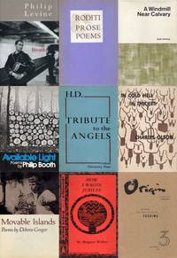 Collection of 200 books / pamphlets of american poetry, some from the collection of Jane Cooper,...