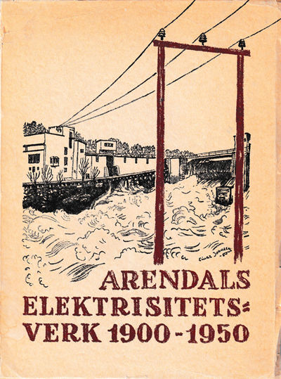 Arendals Elektrisitetsverk gjennom 50 år.