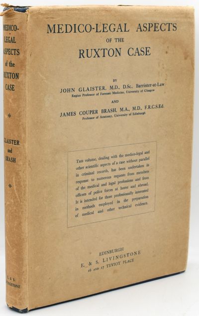 [MEDICINE] [MURDER] MEDICO-LEGAL ASPECTS OF THE RUXTON CASE