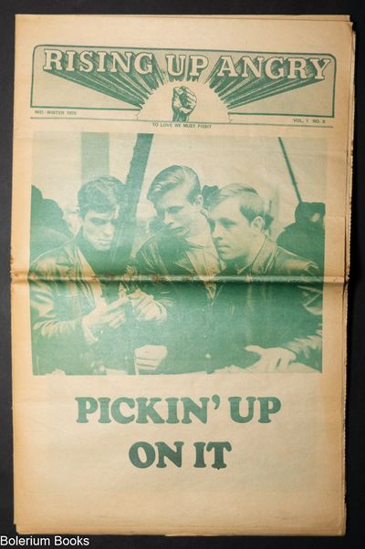 Rising Up Angry, Vol. 1, No. 6 (Mid-winter 1970) Pickin' Up On It