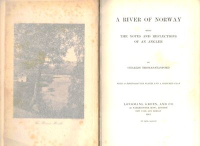 A River of Norway being the Notes and Reflections of an Angler. With 10 hotogravure plates and a coloured plan. (photo 3)