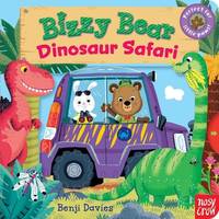 Bizzy Bear: Dinosaur Safari: (Interactive Prehistoric Dinosaur Board Book for Toddlers - With...