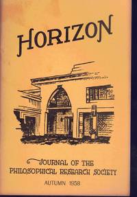 cover of HORIZON: JOURNAL OF THE PHILOSOPHICAL RESEARCH SOCIETY, INC. (AUTUMN 1958, VOLUME 18, NO. 2)