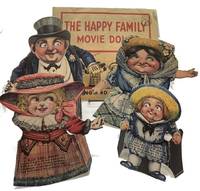 The Happy Family Movie Dolls - Movable Paper Doll Set - Amusing and instructive - Encouraging Happiness