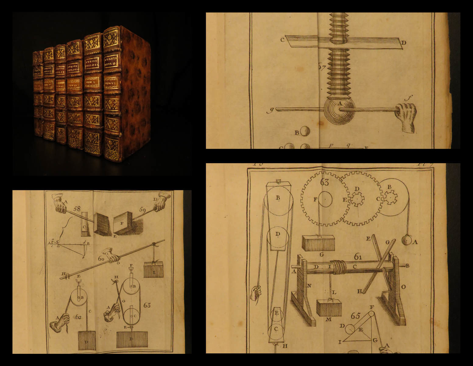 Cursus Philosophicus Ad Scholarum Accommodates By Pierre Lemonnier First 1754 From Schilb Antiquarian Rare Books Sku