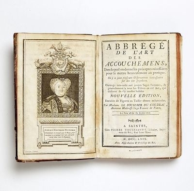 Livre Ancien XVIIIe : Le Boursier Du Coudray - Abrégé De L'art Des Accouchements, Médecine Obstétrique