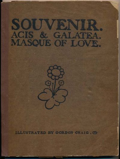 Souvenir: Acis & Galatea -- Masque of Love -- As Produced at the Great Queen Street Theatre, March 10th, 1902