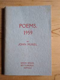 Poems 1959 by Muriel, John - 1959