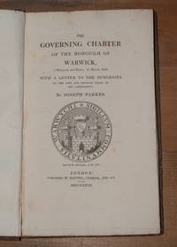 image of The governing charter of the Borough of Warwick, 5 William and Mary, 18 March 1694 with a letter to the burgesses on the past and present state of the Corporation