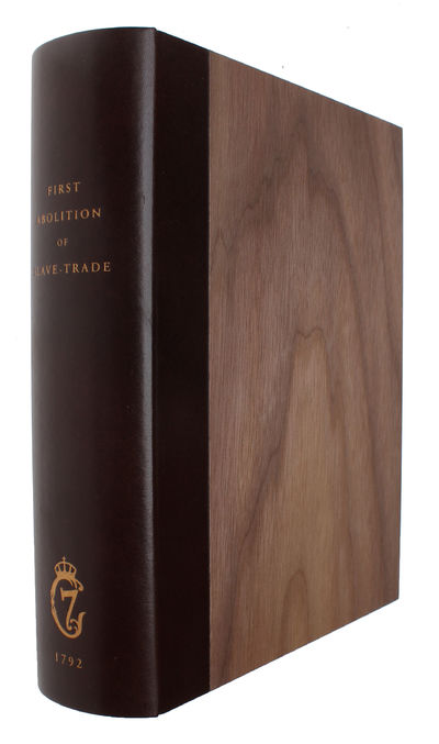 Forordning om Neger=Handelen (i.e. Decree about the Negro-Trade). [In. Kong Christian den Syvendes allernaadigste Forordninger og aabne Breve for Aar 1792].  - [THE FIRST DECREE IN THE WORLD TO FORBID SLAVE-TRADE] (photo 2)