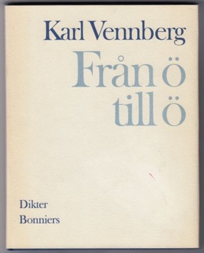 Från ö till ö. Dikter.
