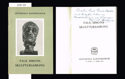 Falk Simons skulptursamling. Göteborgs…